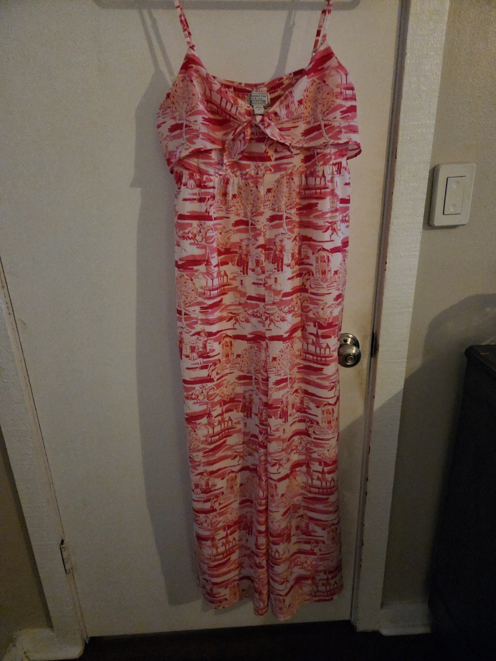 Vinyard Vines Kentucky Derby 146 Jumpsuit Pink And White Size 8